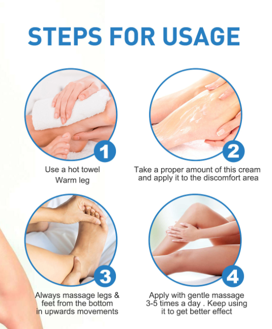 LumiHopeOne Krampfadernpflegecreme - Kältekompressen-Beintherapie (20 g)