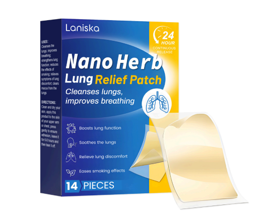LumiHopeOne Nano Kräuterpflaster zur Linderung von Atemwegsbeschwerden - Fortschrittliche Unterstützung der Atemwege (14 Stück) 