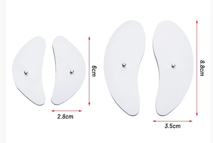 EMS Face Massager Low Frequency Pulse Crescent Shape Beauty Instrument V Face Wrinkle Facial MuscleStimulator