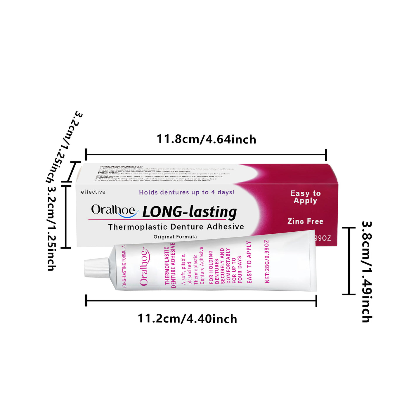 Denture fixing adhesives