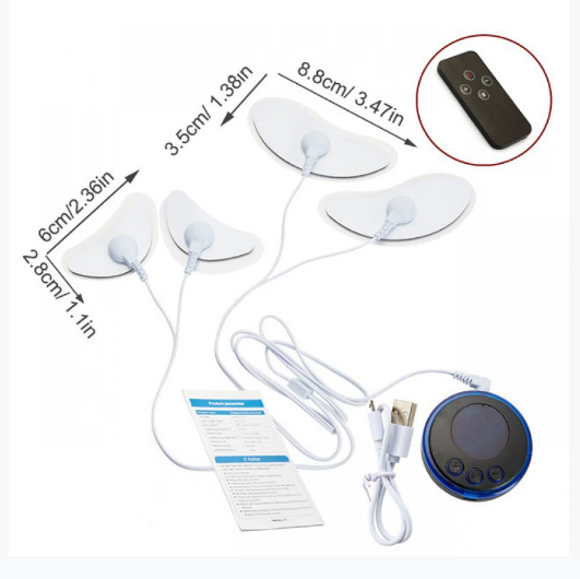 EMS Face Massager Low Frequency Pulse Crescent Shape Beauty Instrument V Face Wrinkle Facial MuscleStimulator