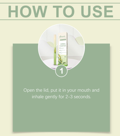 LumiHopeOne örtbaserad lungrengöringsstift - Naturlig lungrengöring med kungsljus och timjan