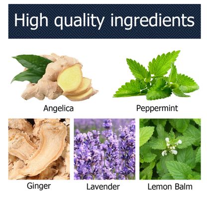 LumiHopeOne Sorgenpflaster - Pflanzliches Beruhigungsmittel mit Zitronenmelisse (36 Pflaster) 