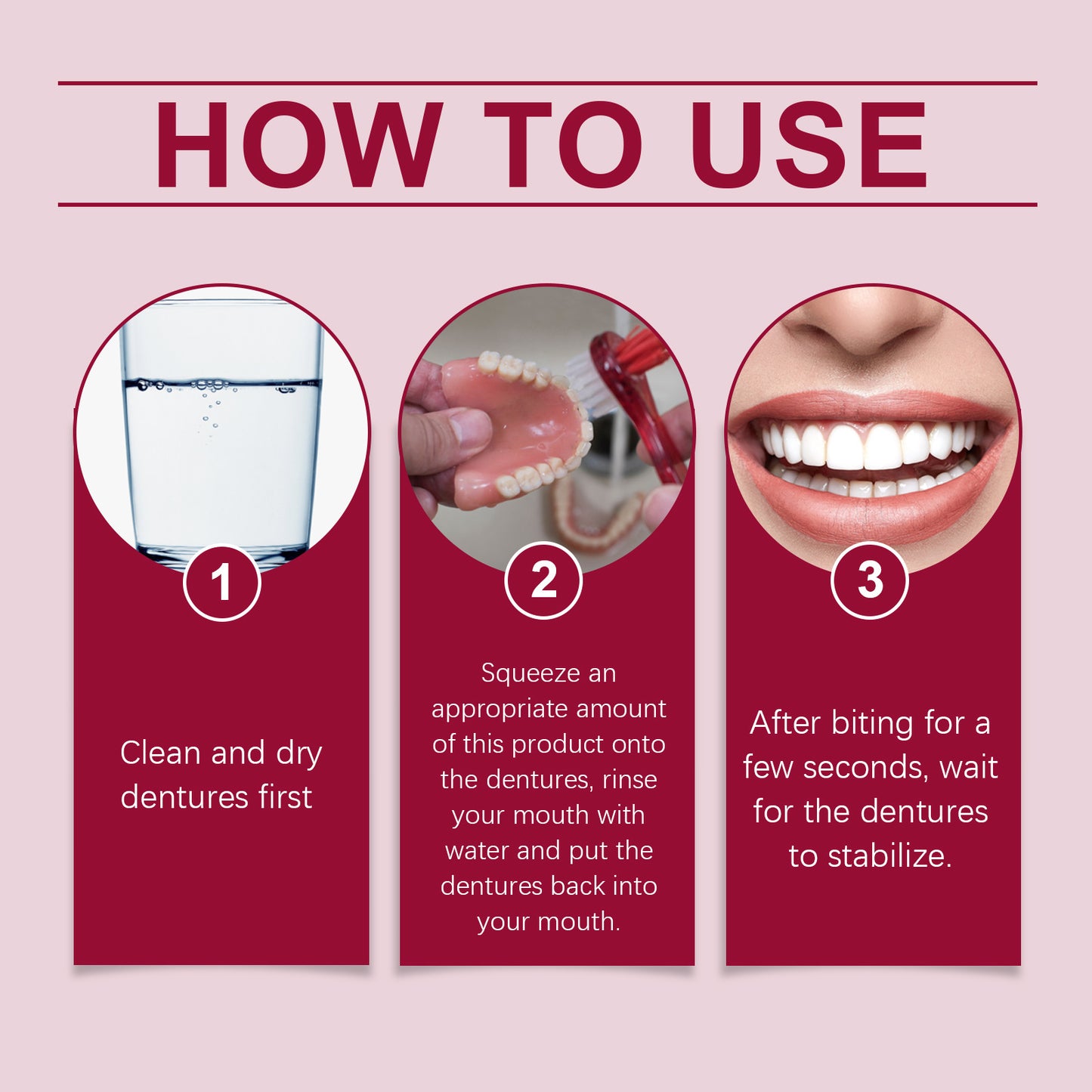 Denture fixing adhesives