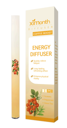 LumiHopeOne Coffee Boost Energy Diffuser Stick - Natural Fatigue Relief with Guarana & Green Tea
