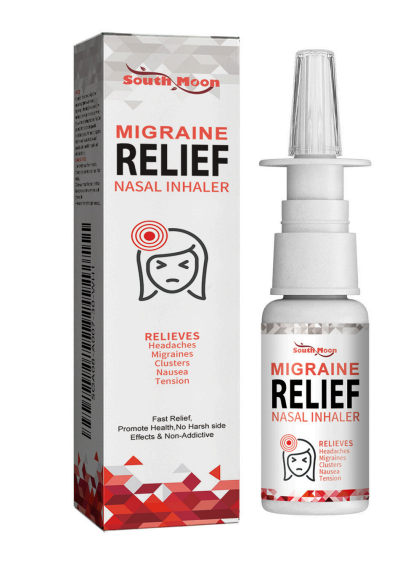 LumiHopeOne Naseninhalator zur Linderung von Migräne – Schnell wirkende pflanzliche Kopfschmerzlinderung