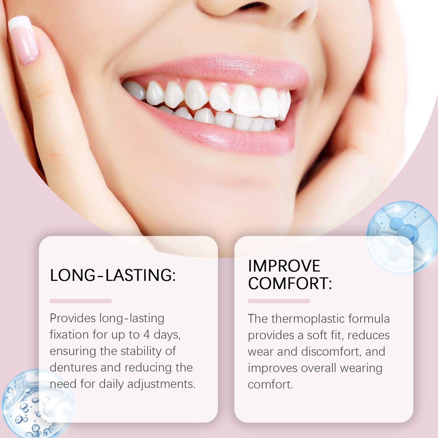 Denture fixing adhesives