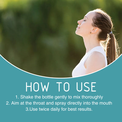 Anti-snoring spray