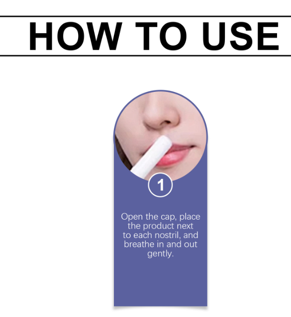 LumiHopeOne Nasenreinigungsstift – Pflanzlicher Inhalator zur Parasitenbekämpfung und Reinigung