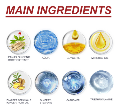 EELHOE Ginseng Essence Cream Body Shaping Tight Arm Bye Meat Show Body Curve Highlight Body Beauty Cream