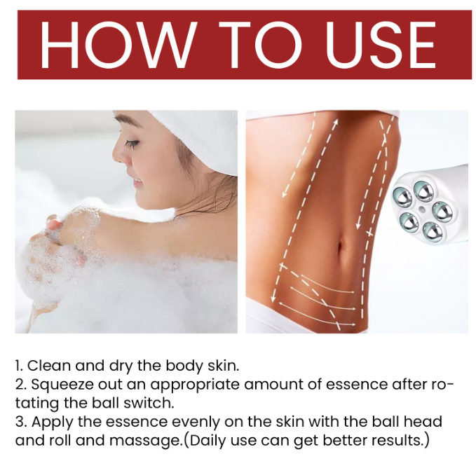 EELHOE Ginseng Essence Cream Body Shaping Tight Arm Bye Meat Show Body Curve Highlight Body Beauty Cream