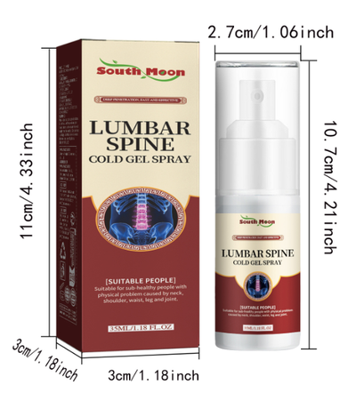 South moon Lumbar spine cold gel spray