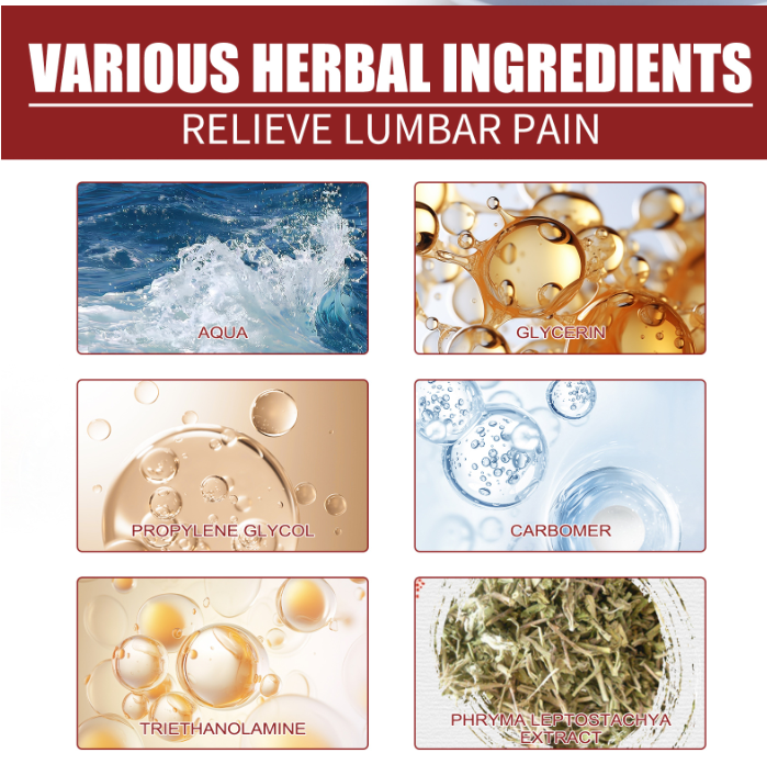 South moon Lumbar spine cold gel spray