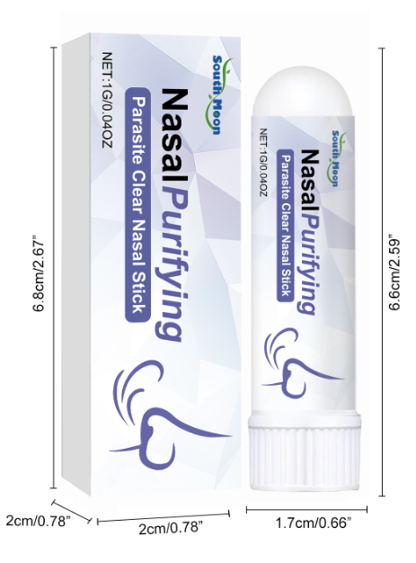 LumiHopeOne Nasenreinigungsstift – Pflanzlicher Inhalator zur Parasitenbekämpfung und Reinigung