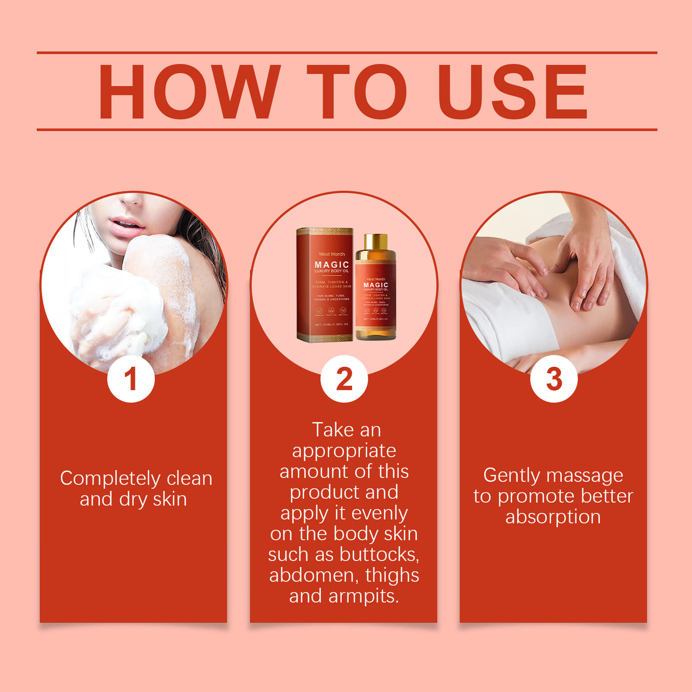 Body moisturizing oil