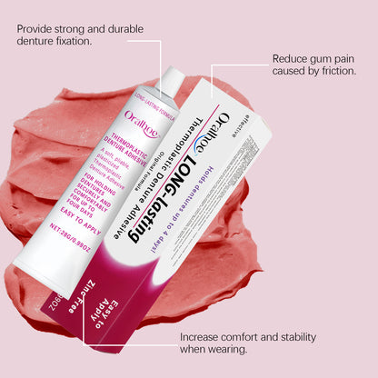 Denture fixing adhesives