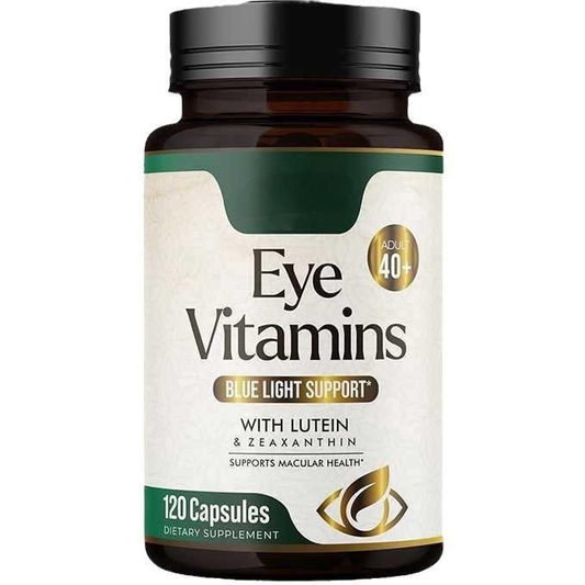 LumiHopeOne Eye Vitamins - Macular Health & Blue Light Defense Supplement (120 Capsules)