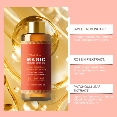 Body moisturizing oil
