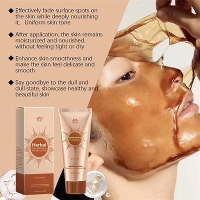 Whitening and blemish mask