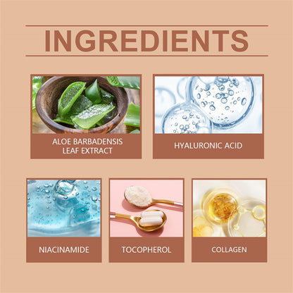 Vitgörande och blemmask