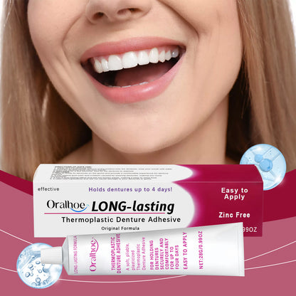 Denture fixing adhesives