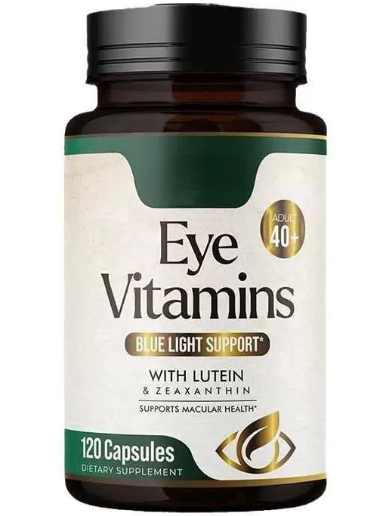 LumiHopeOne Eye Vitamins - Macular Health & Blue Light Defense Supplement (120 Capsules)